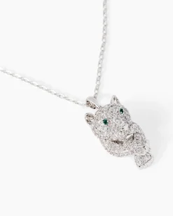 Anhänger + Kette mit Zirkonia