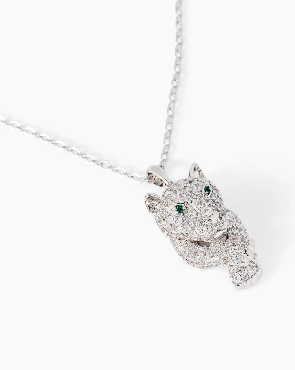 Anhänger + Kette mit Zirkonia