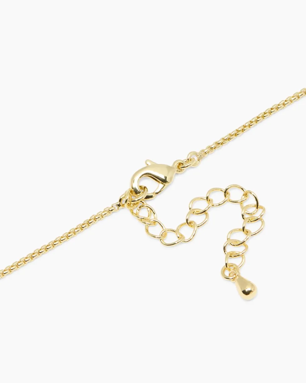 Anhänger + Kette mit Zirkonia