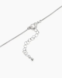 Anhänger + Kette mit Zirkonia