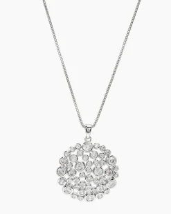 Anhänger + Kette mit Zirkonia