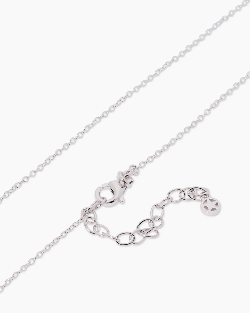 Anhänger mit Kette und Zirkonia
