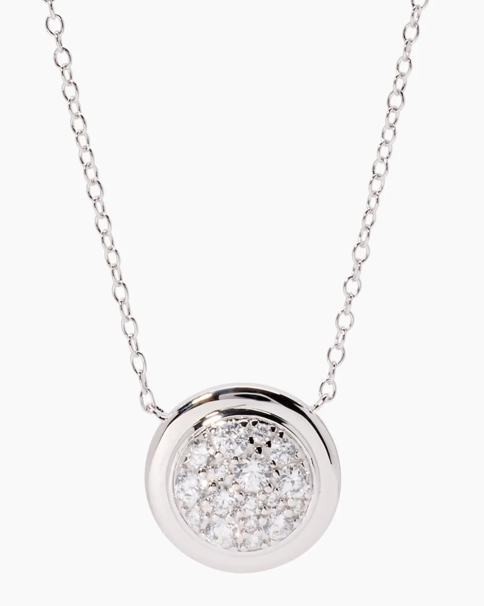 Anhänger mit Kette und Zirkonia