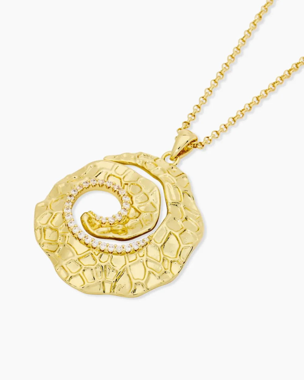 Anhänger mit Kette und Zirkonia