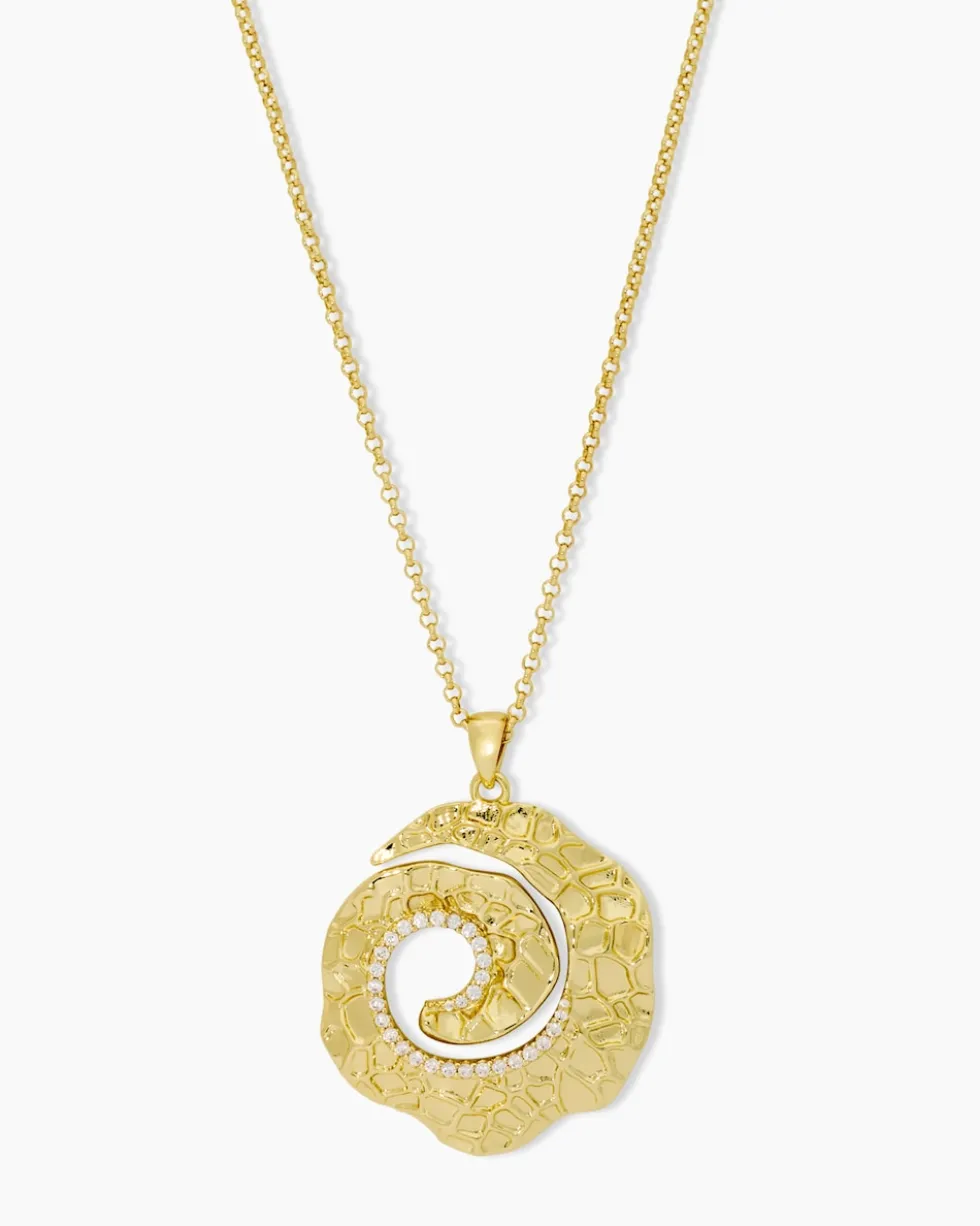 Anhänger mit Kette und Zirkonia