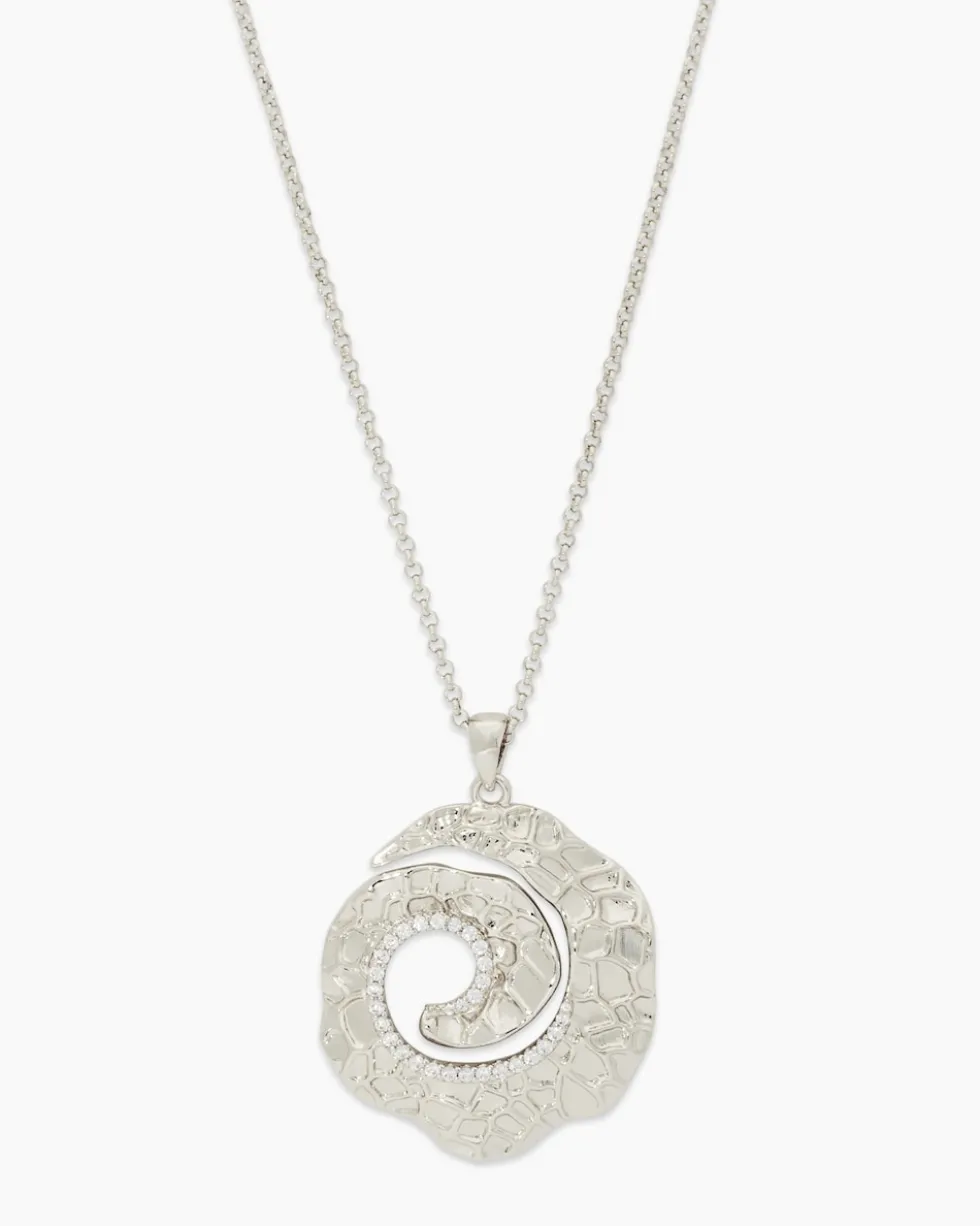 Anhänger mit Kette und Zirkonia