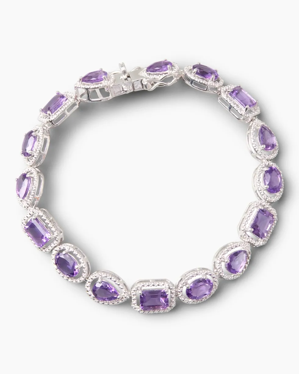 Armband mit Amethyst