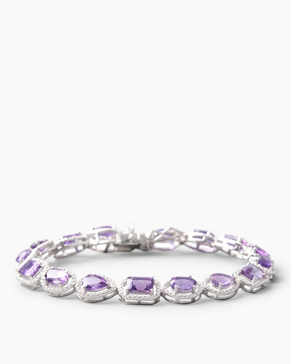 Armband mit Amethyst