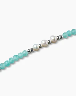 Armband mit Edelsteinen & SWZ-Perlen