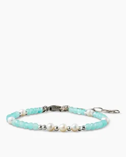 Armband mit Edelsteinen & SWZ-Perlen