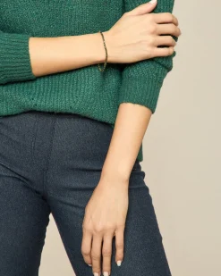 Armband mit grünem Turmalin