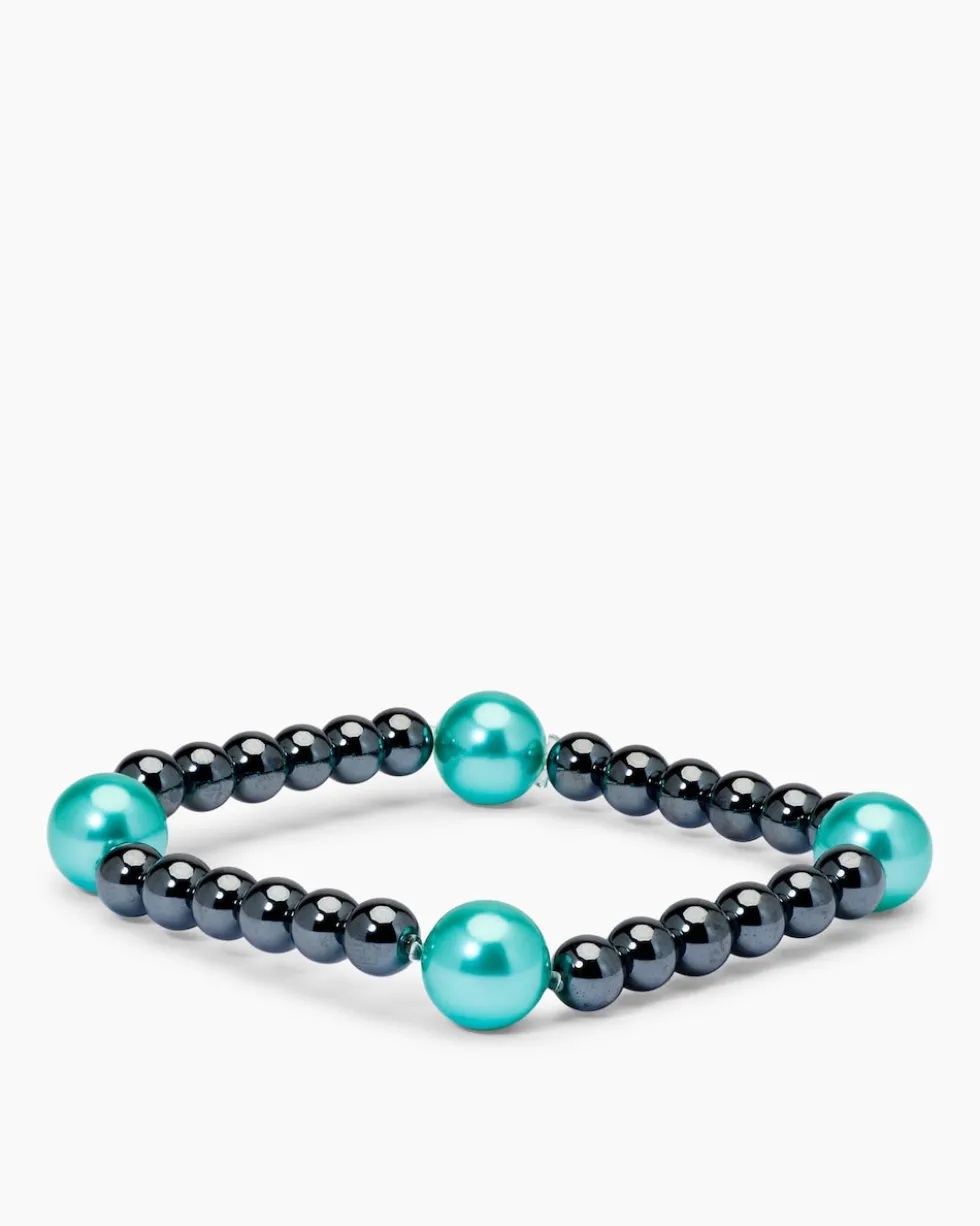 Armband mit Hämatit & MK-Perlen 10mm