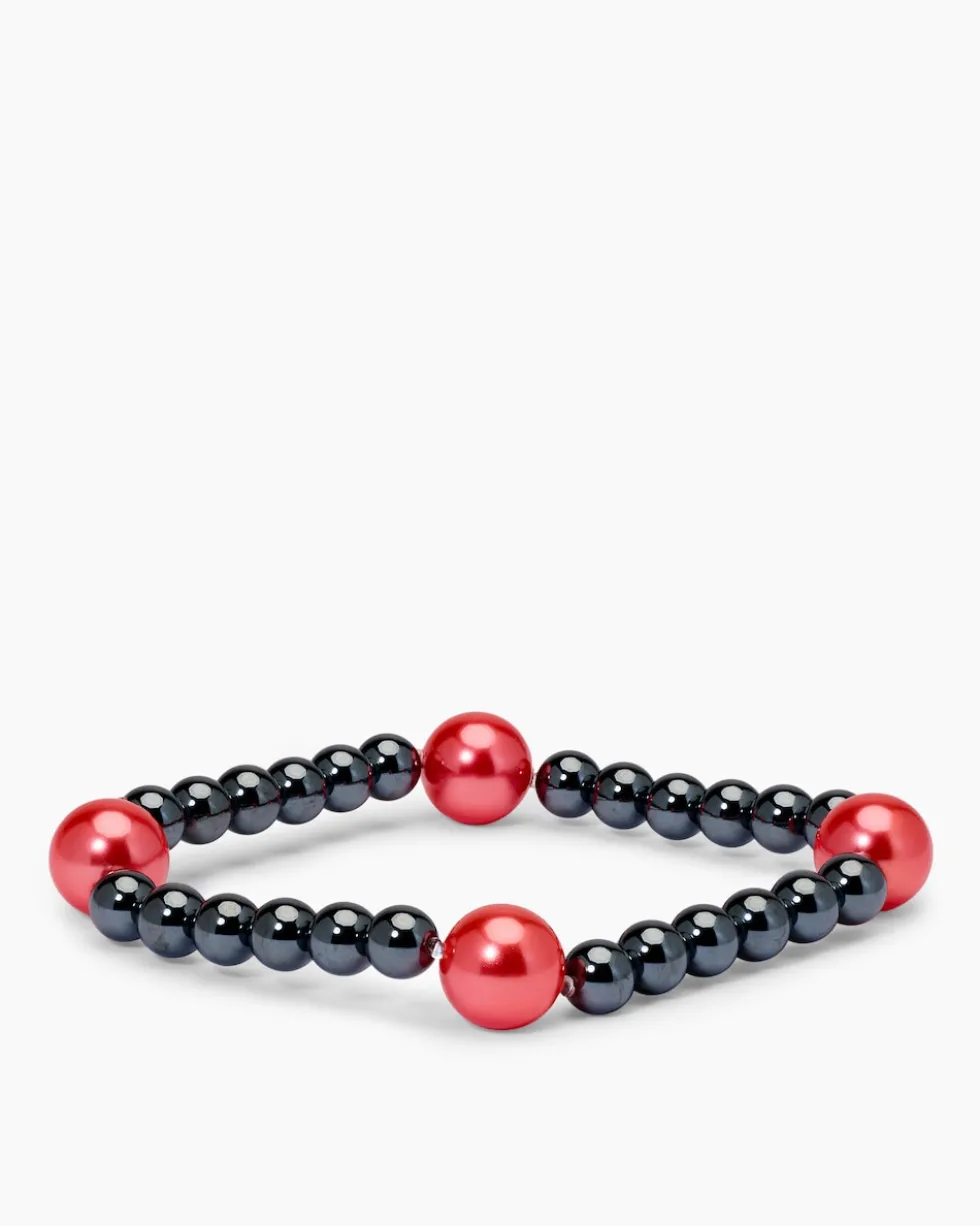Armband mit Hämatit & MK-Perlen 10mm