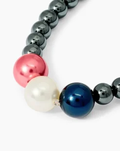 Armband mit Hämatit & MK-Perlen 10 mm