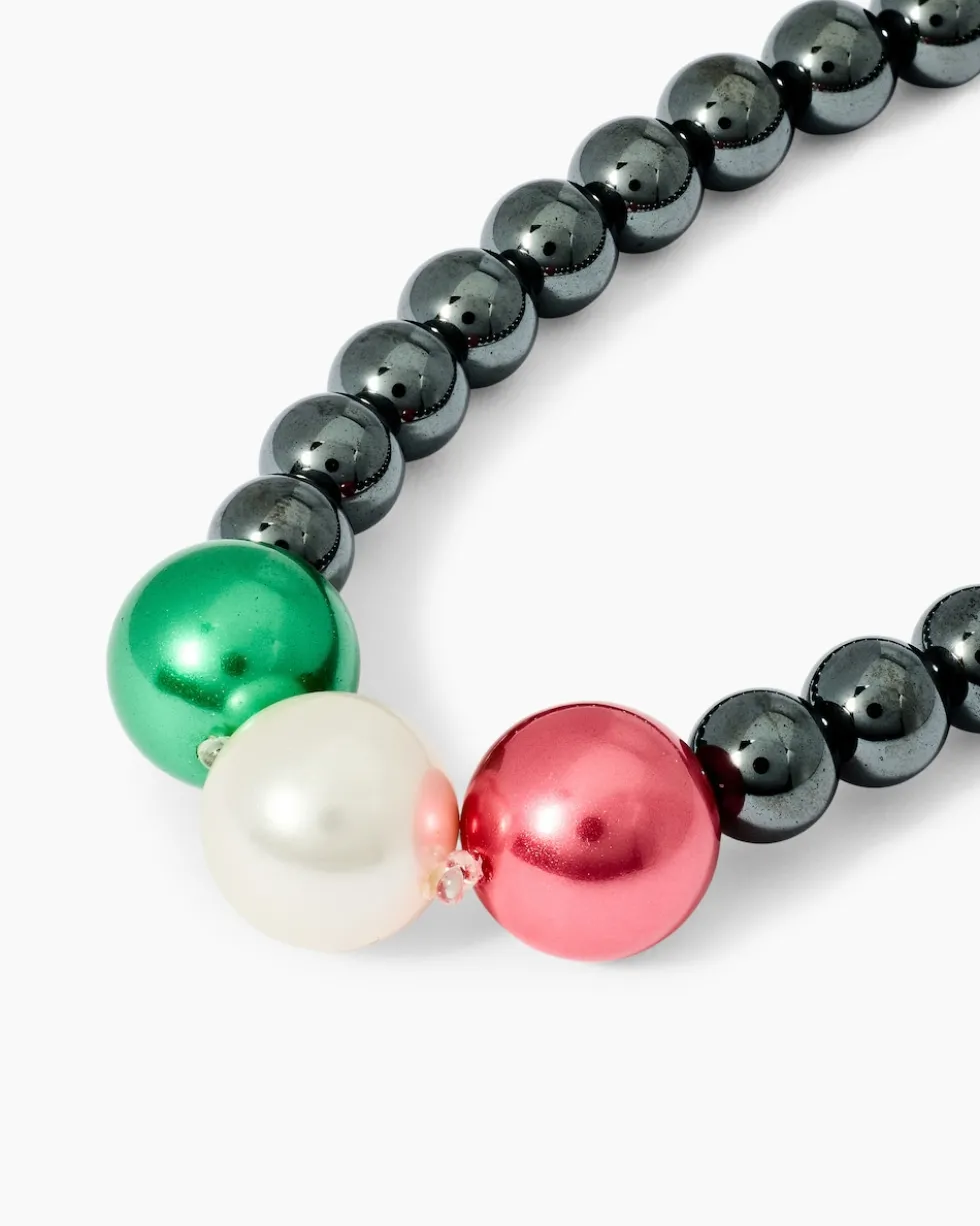 Armband mit Hämatit & MK-Perlen 10 mm