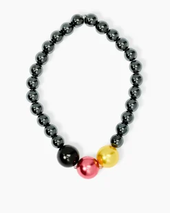 Armband mit Hämatit & MK-Perlen 10 mm