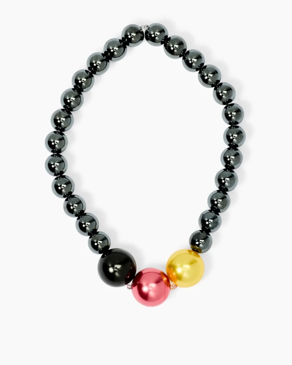 Armband mit Hämatit & MK-Perlen 10 mm