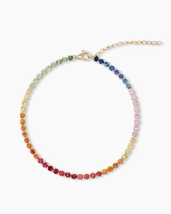 Armband mit Multi-Saphiren