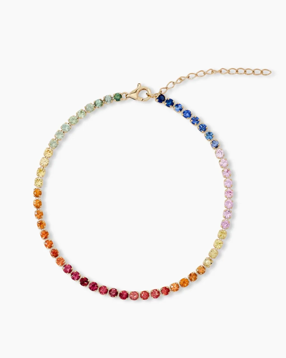 Armband mit Multi-Saphiren