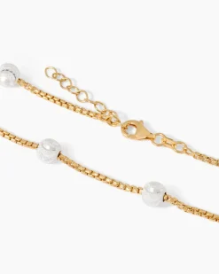 Armband mit Slider-Kugeln "Moonshine"