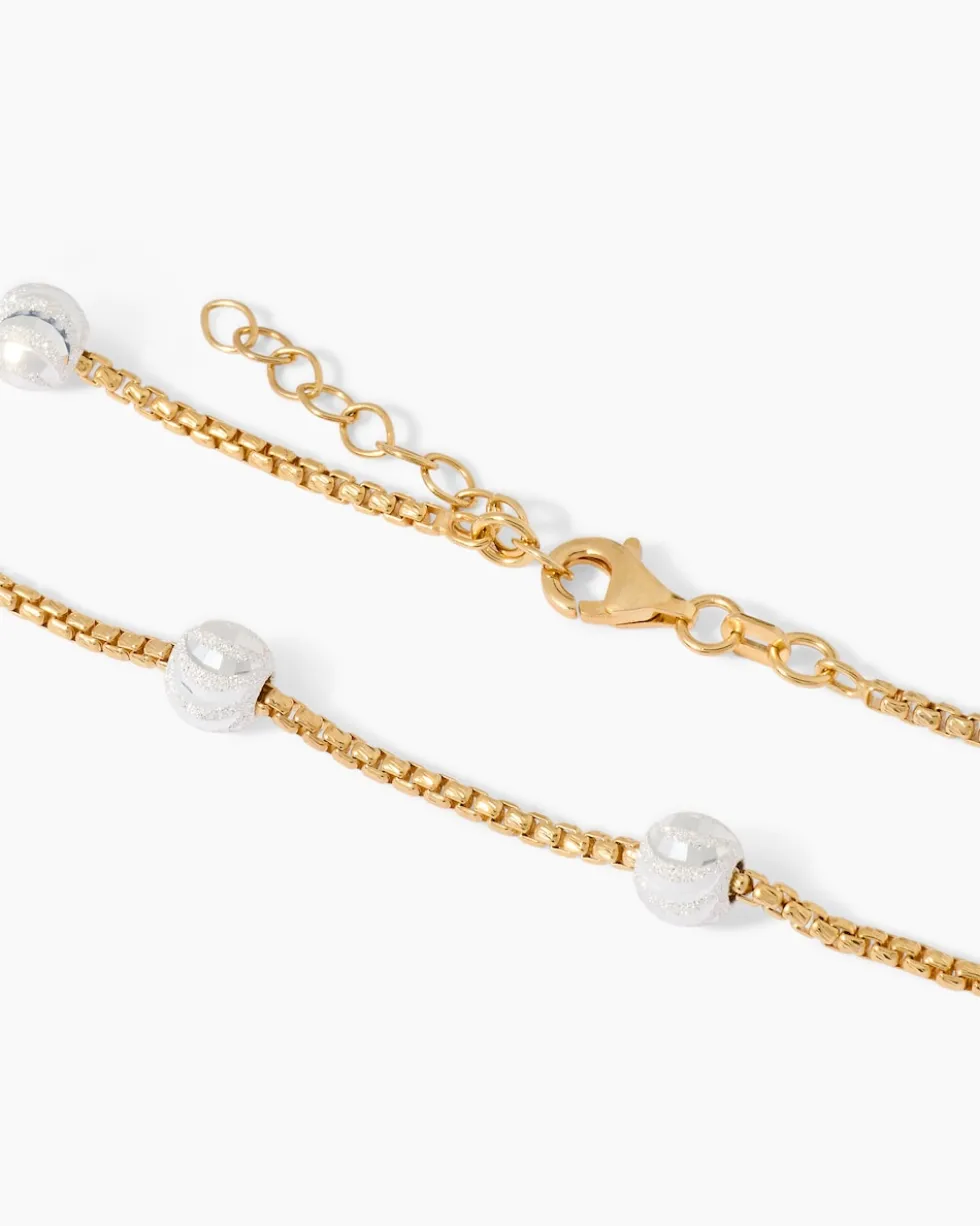 Armband mit Slider-Kugeln "Moonshine"