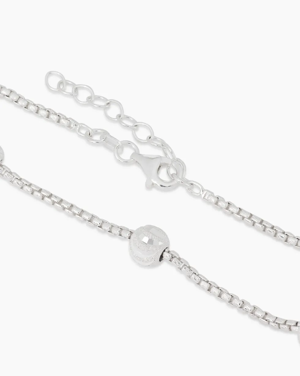 Armband mit Slider-Kugeln "Moonshine"