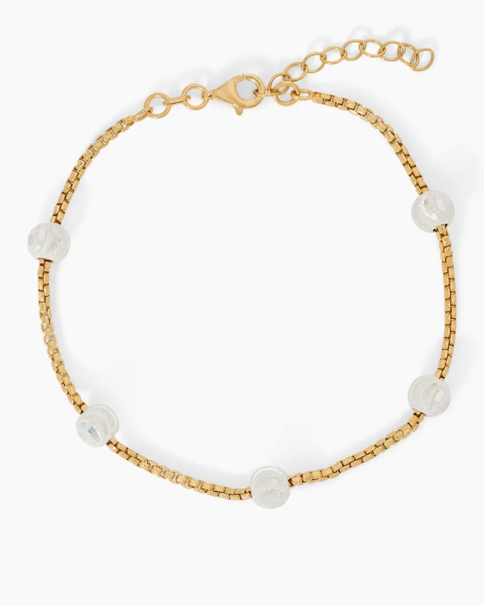 Armband mit Slider-Kugeln "Moonshine"
