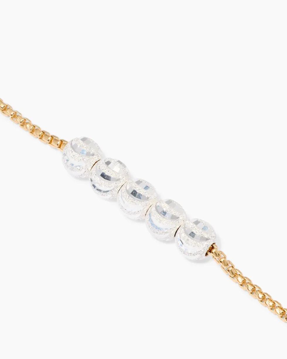Armband mit Slider-Kugeln "Moonshine"