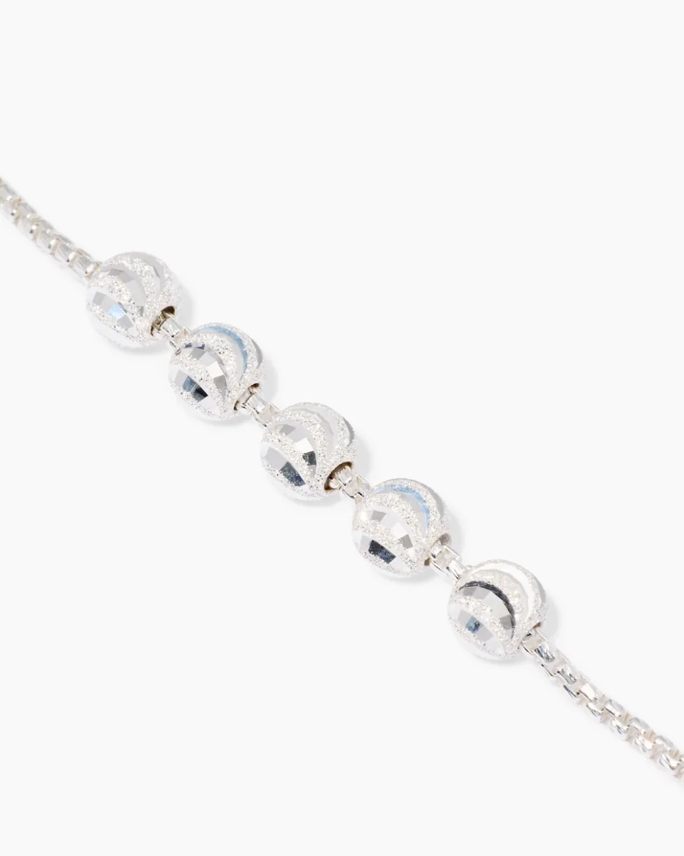 Armband mit Slider-Kugeln "Moonshine"