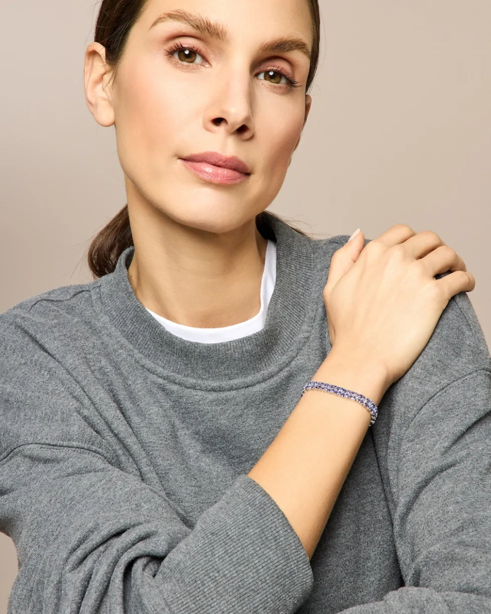 Armband mit Tansanit AAA