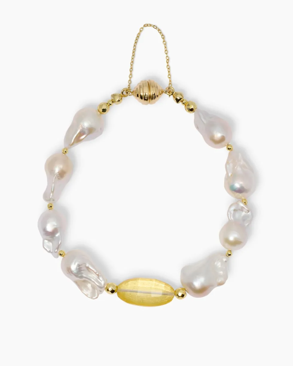 Armband SWZ-Perle 12x9-14x10 mm