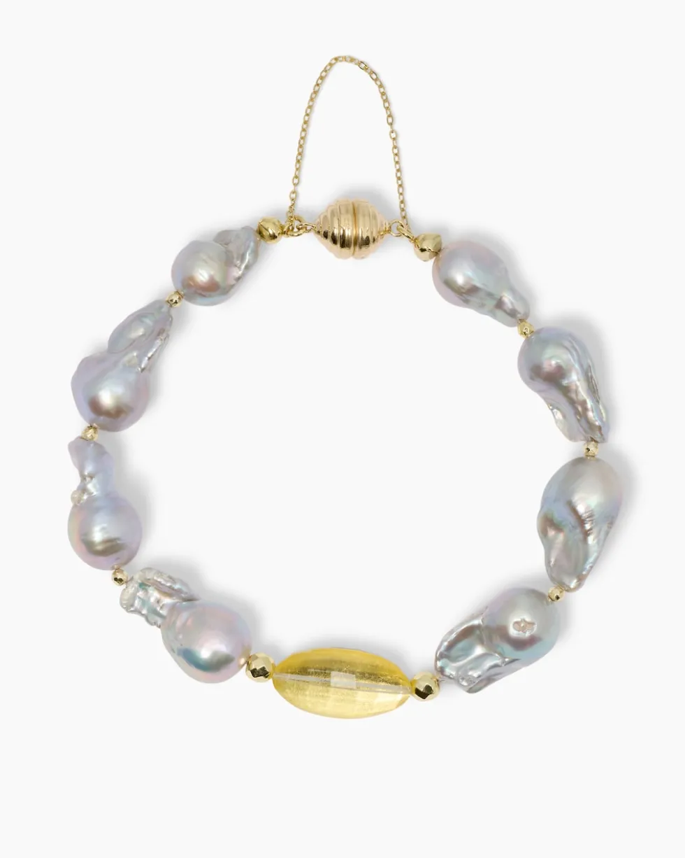 Armband SWZ-Perle 12x9-14x10 mm