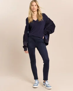 3/4 Arm Pullover mit Kaschmir