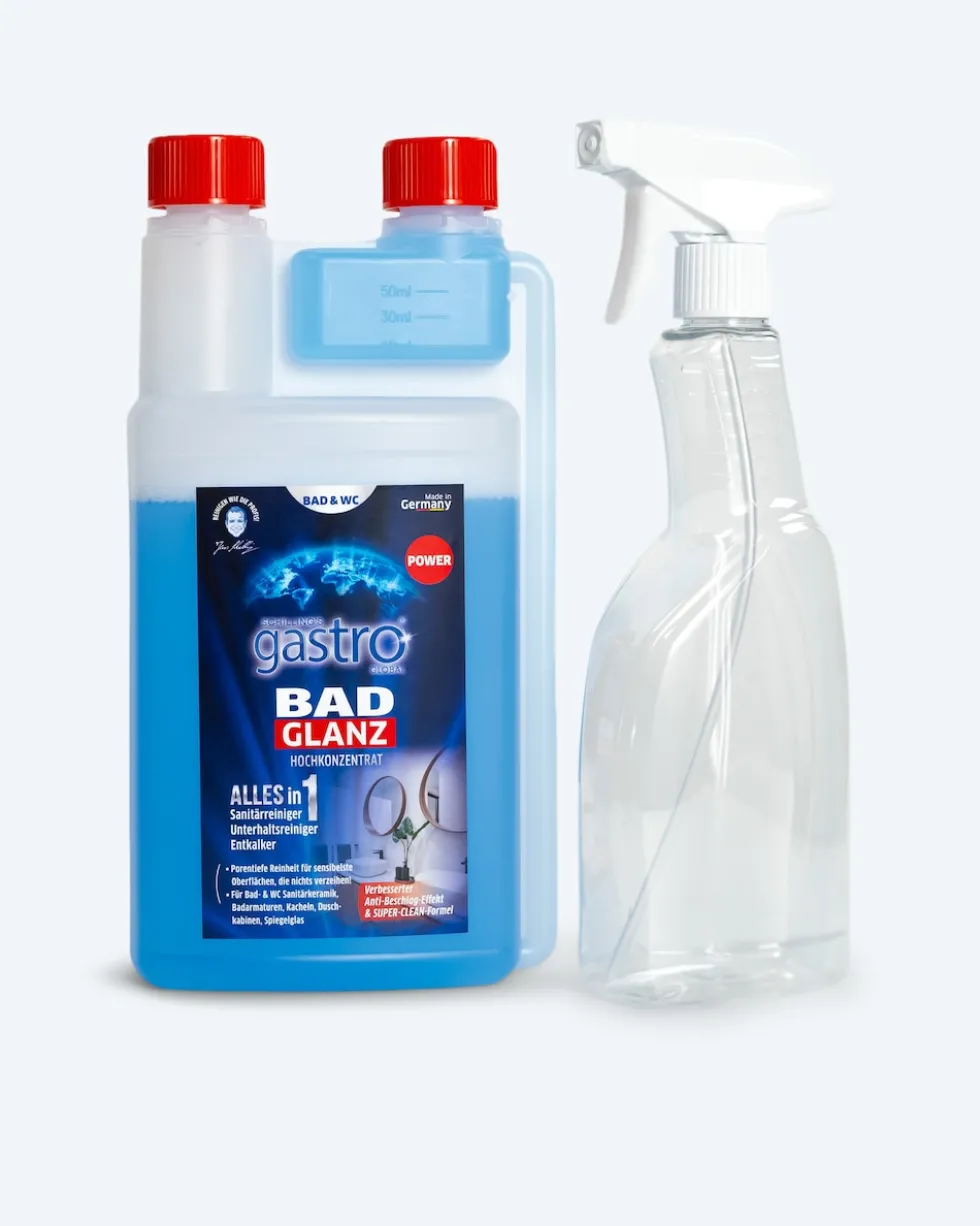 Bad Glanz 1 Liter + Sprühflasche