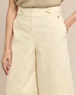 Barelleg Hose mit Bunddetail