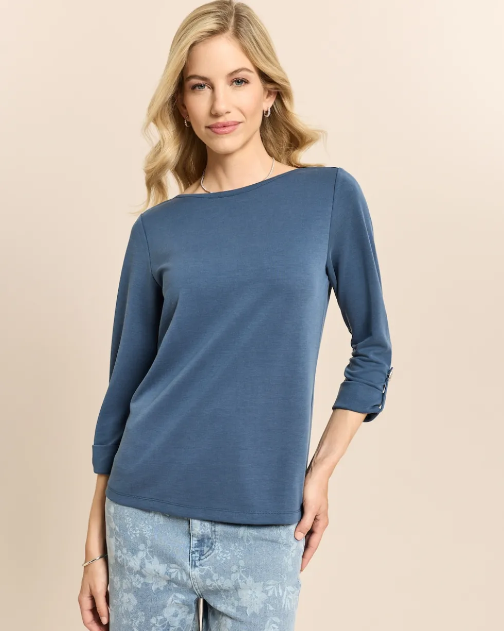 Basic Shirt mit LOVE Detail