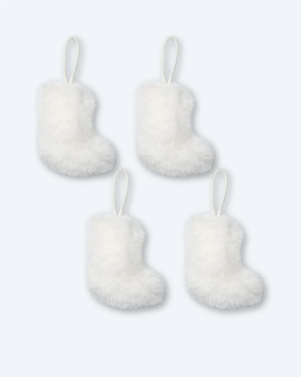 Baumanhänger "Stiefel", 4tlg.