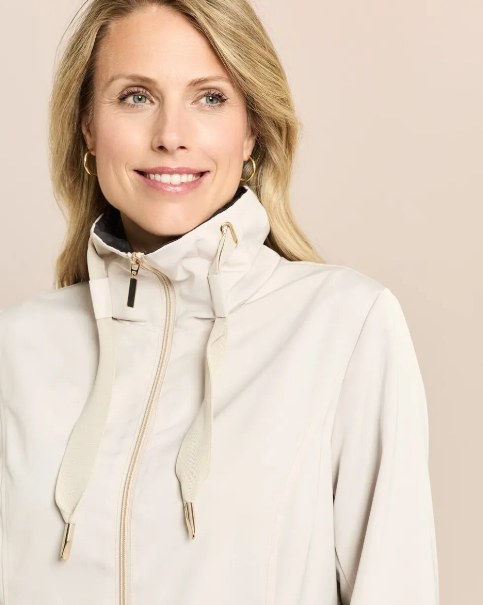 Übergangsjacke mit Kontrast