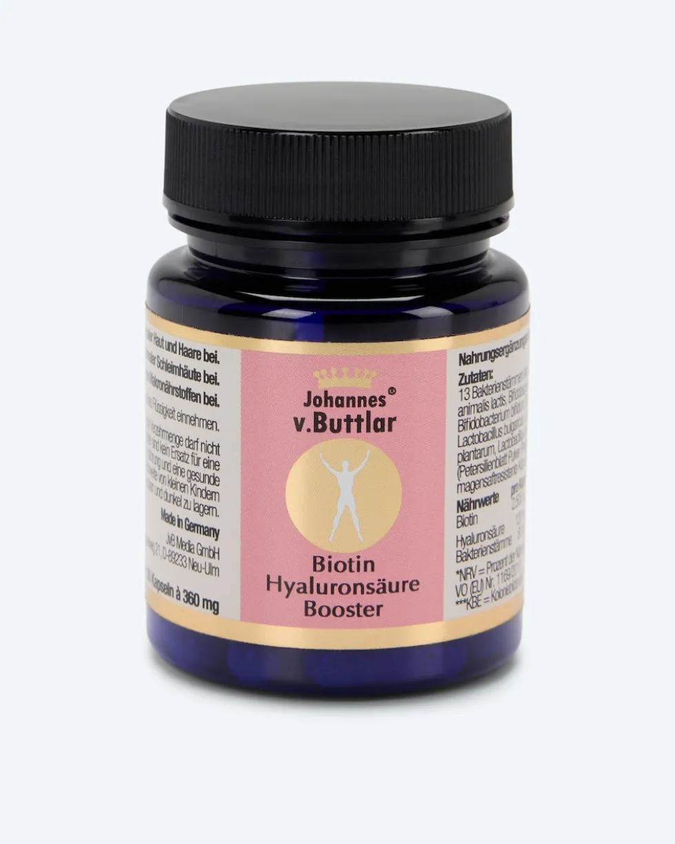 Biotin Hyaluronsäure Booster, 30 Kps.