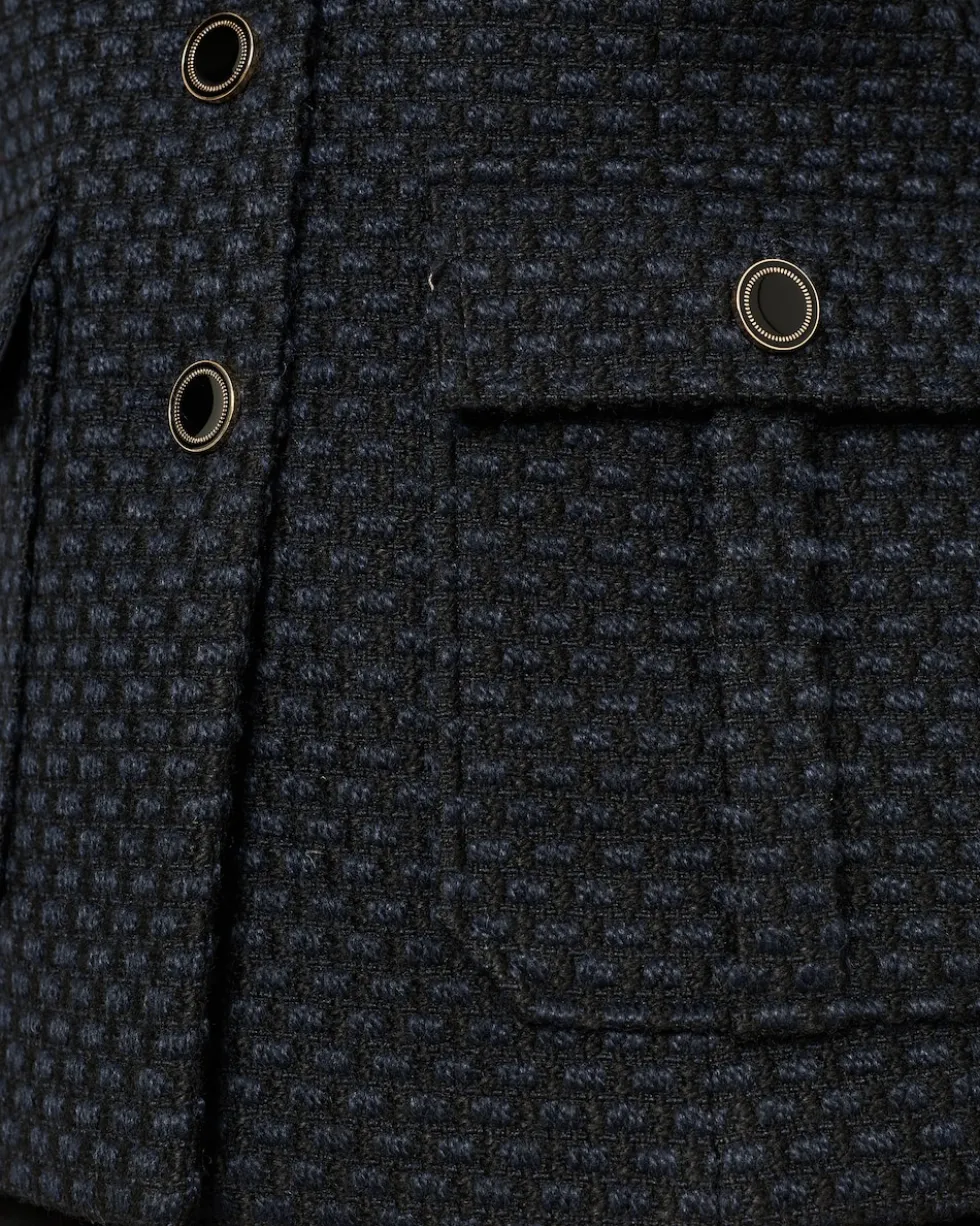 Blazer in Bouclé-Optik