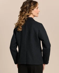 Blazer in Bouclé-Optik