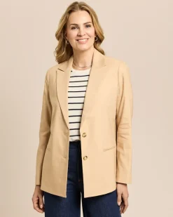 Blazer in Linen-Mix