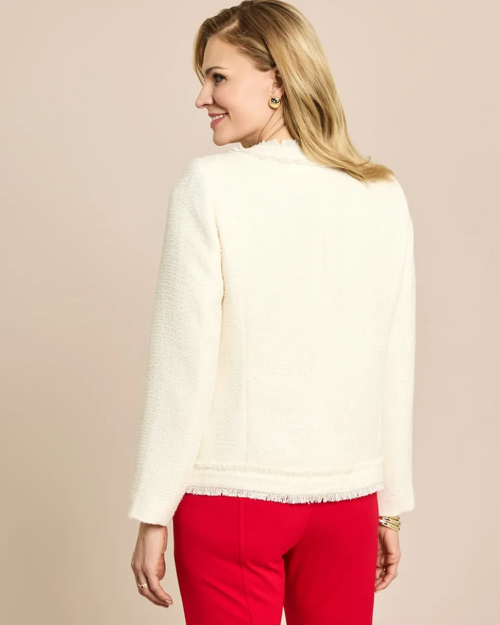 Blazer mit Goldknöpfen