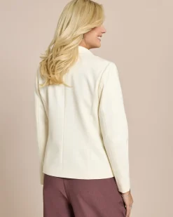 Blazer mit großer Schleife