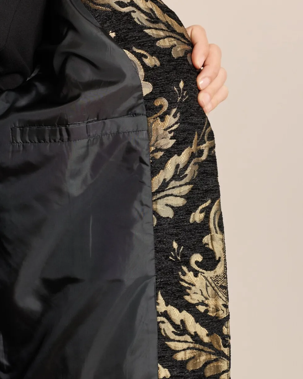 Blazer mit Ornament