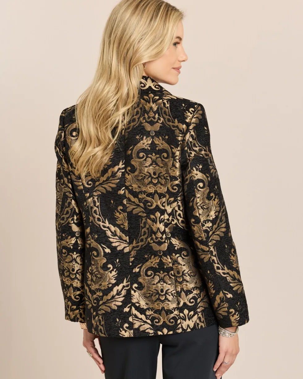 Blazer mit Ornament
