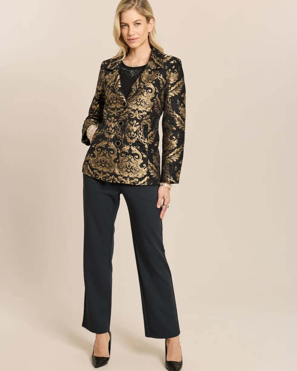 Blazer mit Ornament