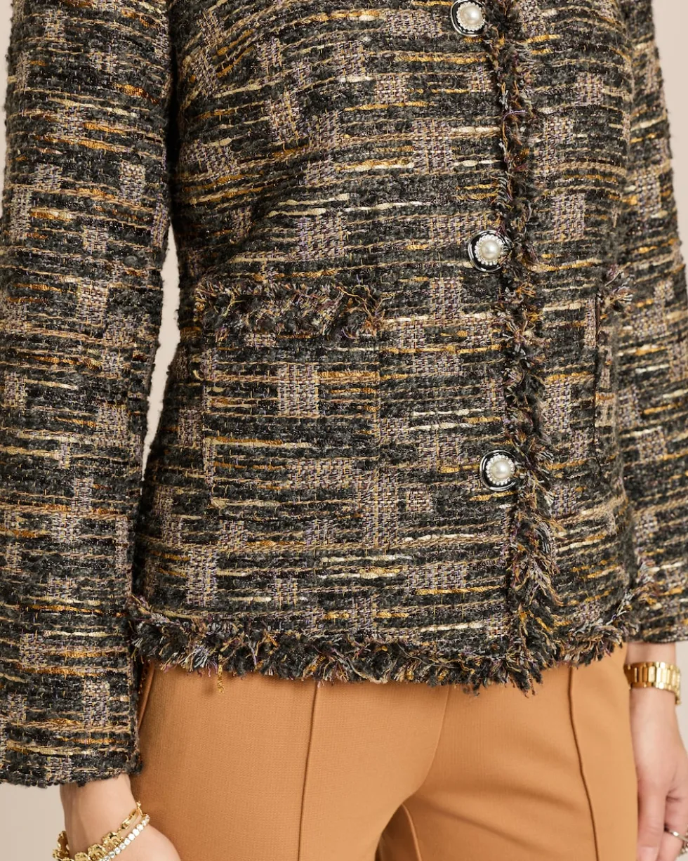 Blazer mit Schmuckknöpfen