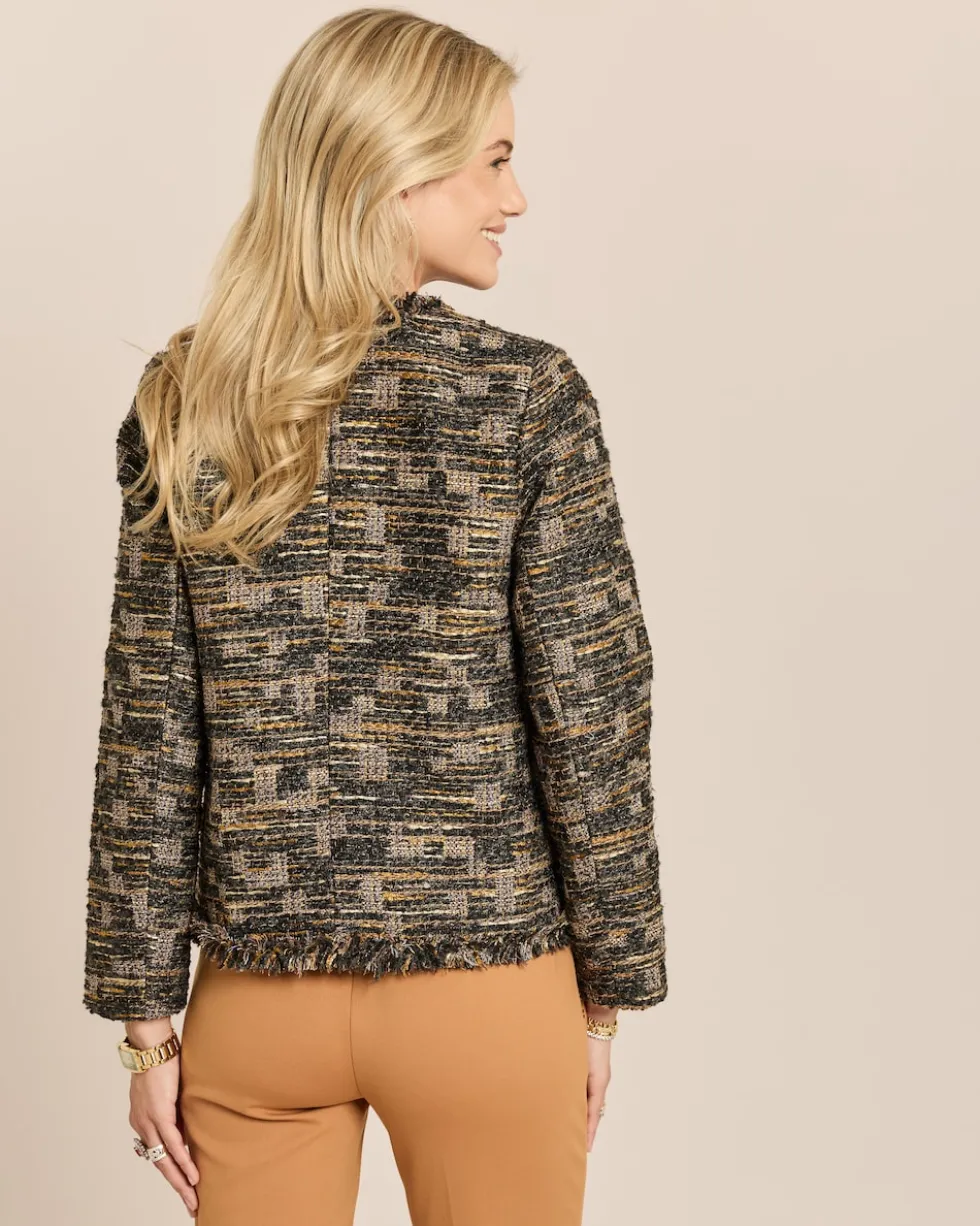 Blazer mit Schmuckknöpfen