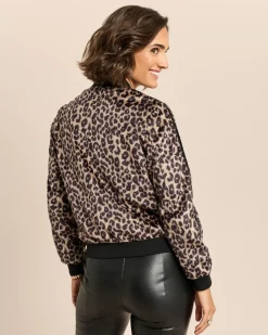 Blouson aus Nicki-Samt